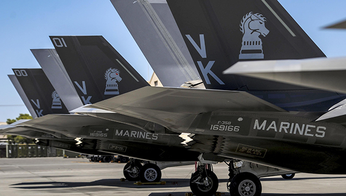 F-35B makes history